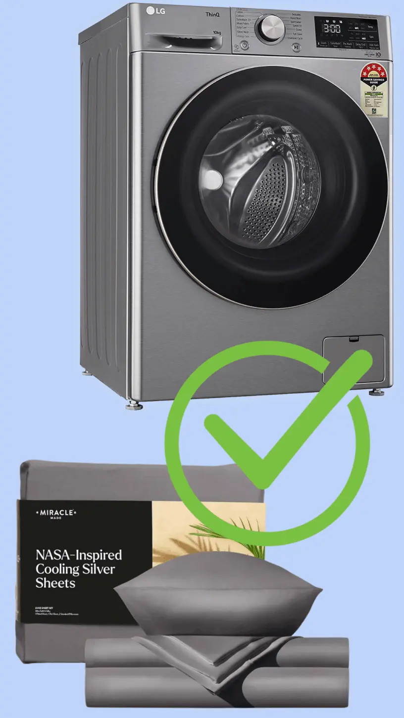 how to wash Miracle sheets